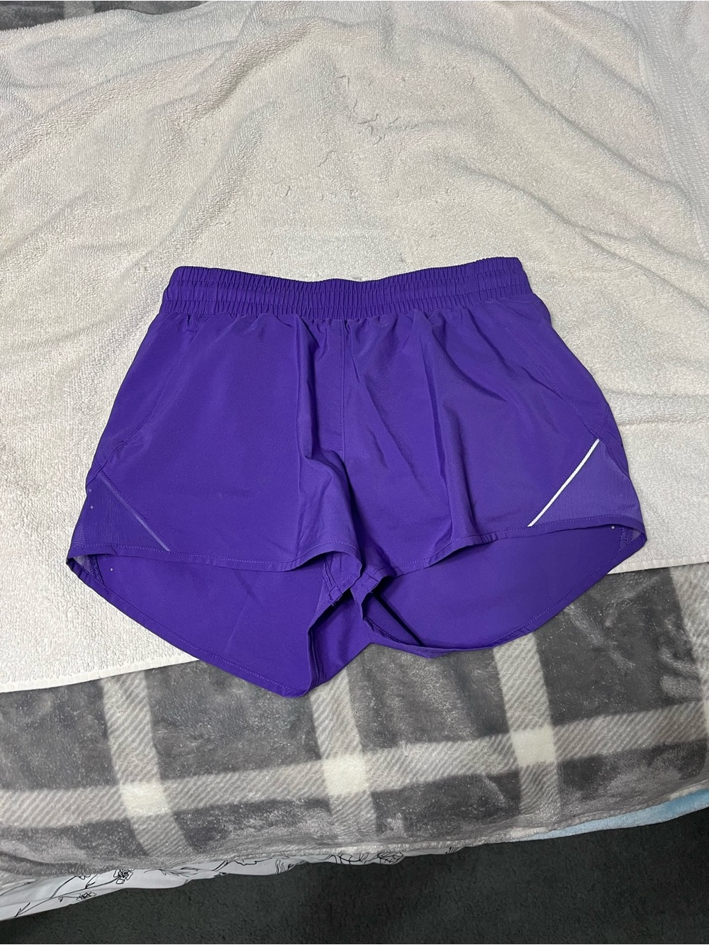 Purple All in Motion Athletic Shorts